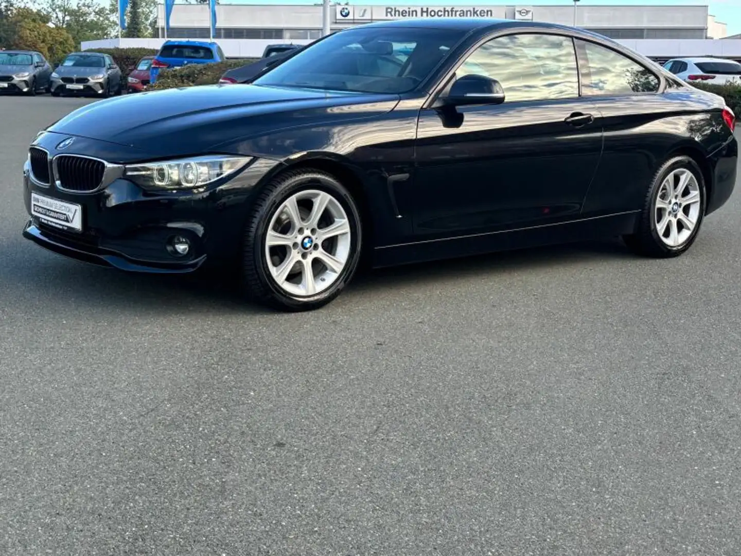 BMW 420 d Coupe Advantage LED NAVI KLIMA SHZ BUSINESS Noir - 2