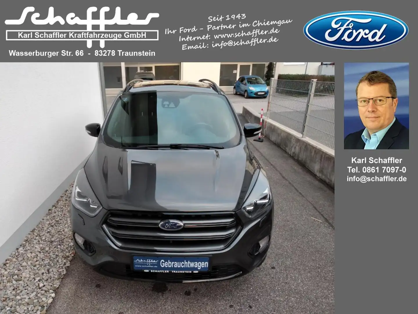 Ford Kuga ST-Line Gris - 2