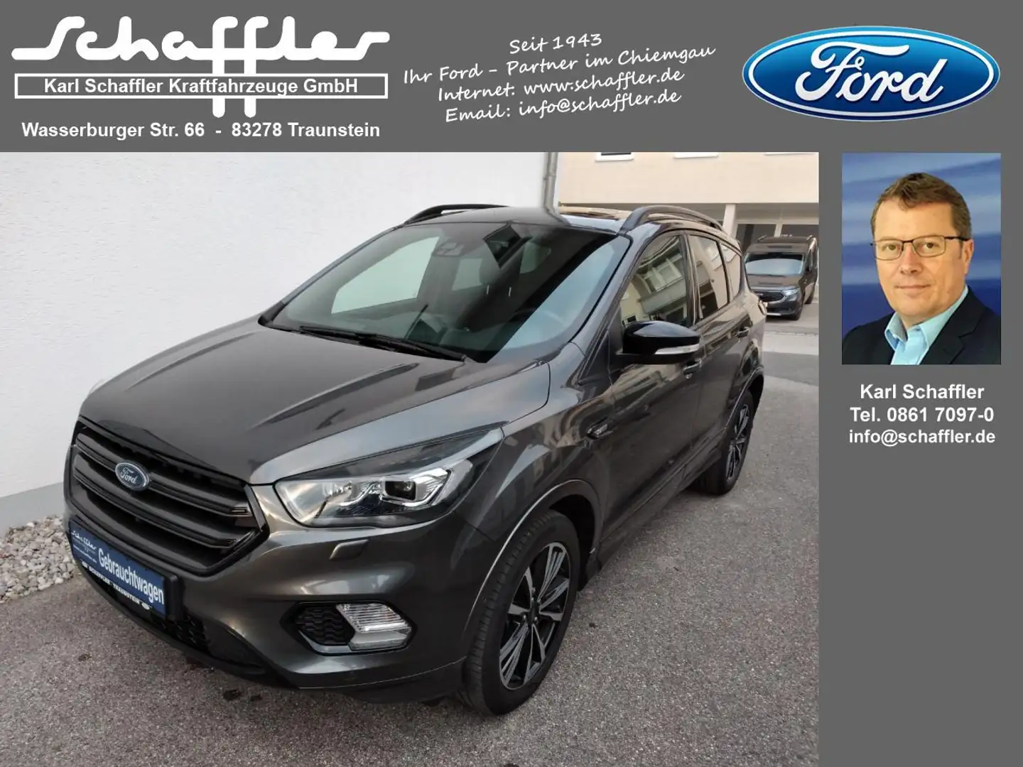 Ford Kuga ST-Line Gris - 1