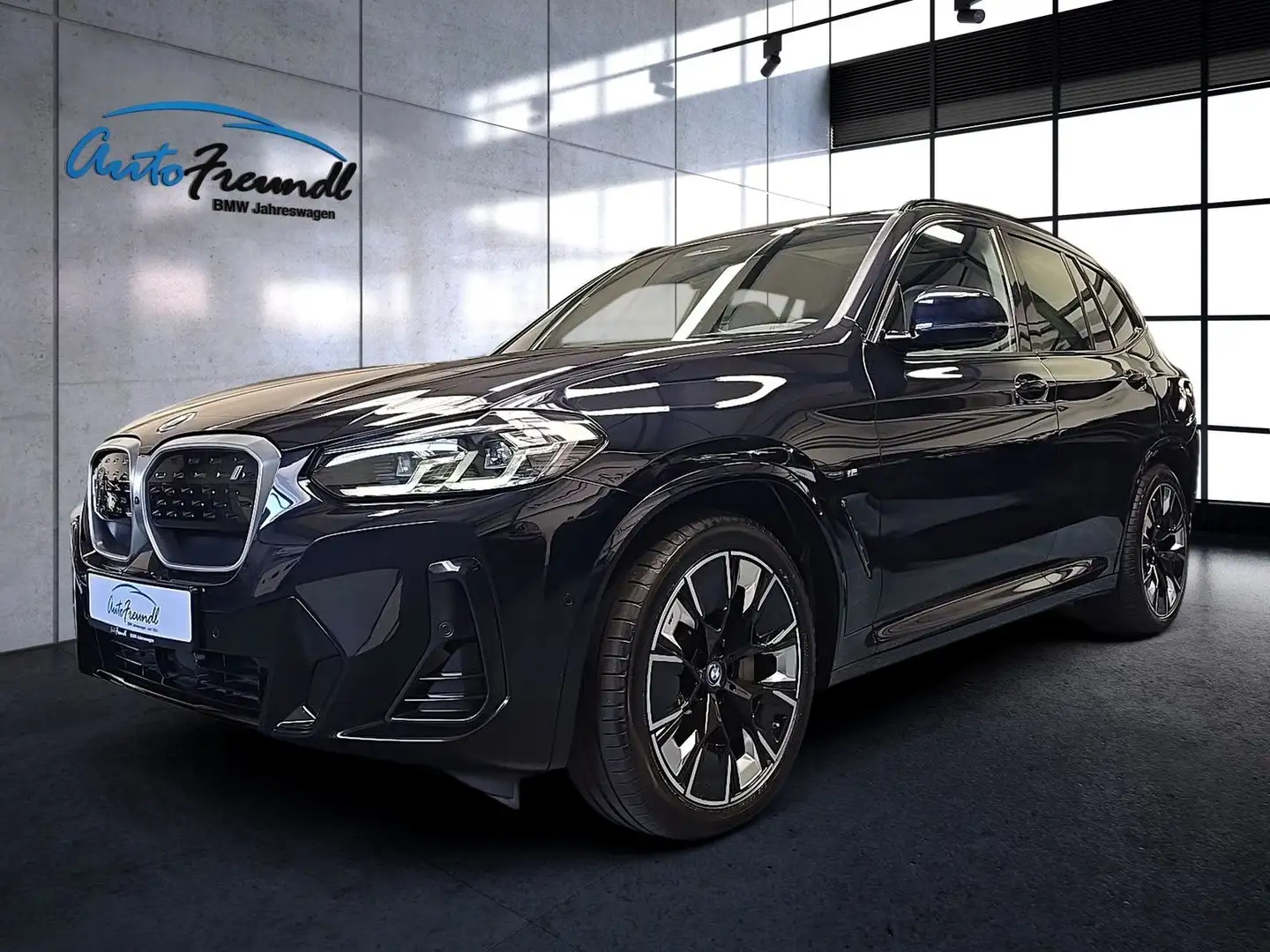 BMW iX3 M Sport *Pano*Winter*HuD*360* Noir - 1