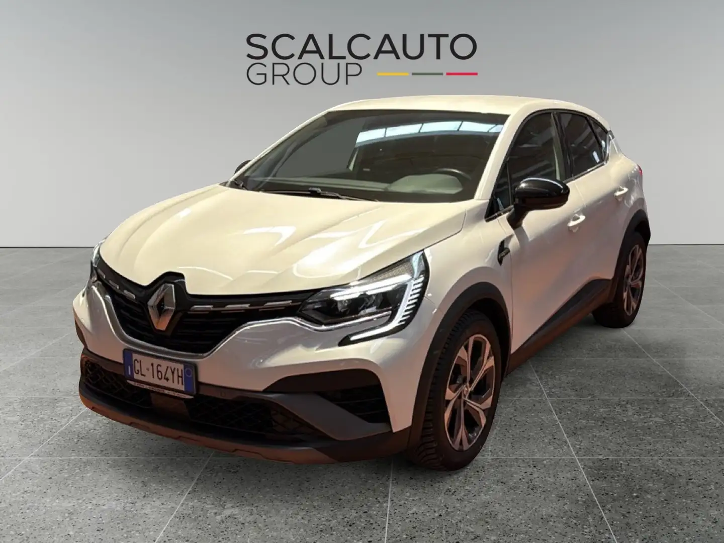 Renault Captur II 2019 1.6 E-Tech full hybrid Rive Gauche Auto 1 Blanc - 1