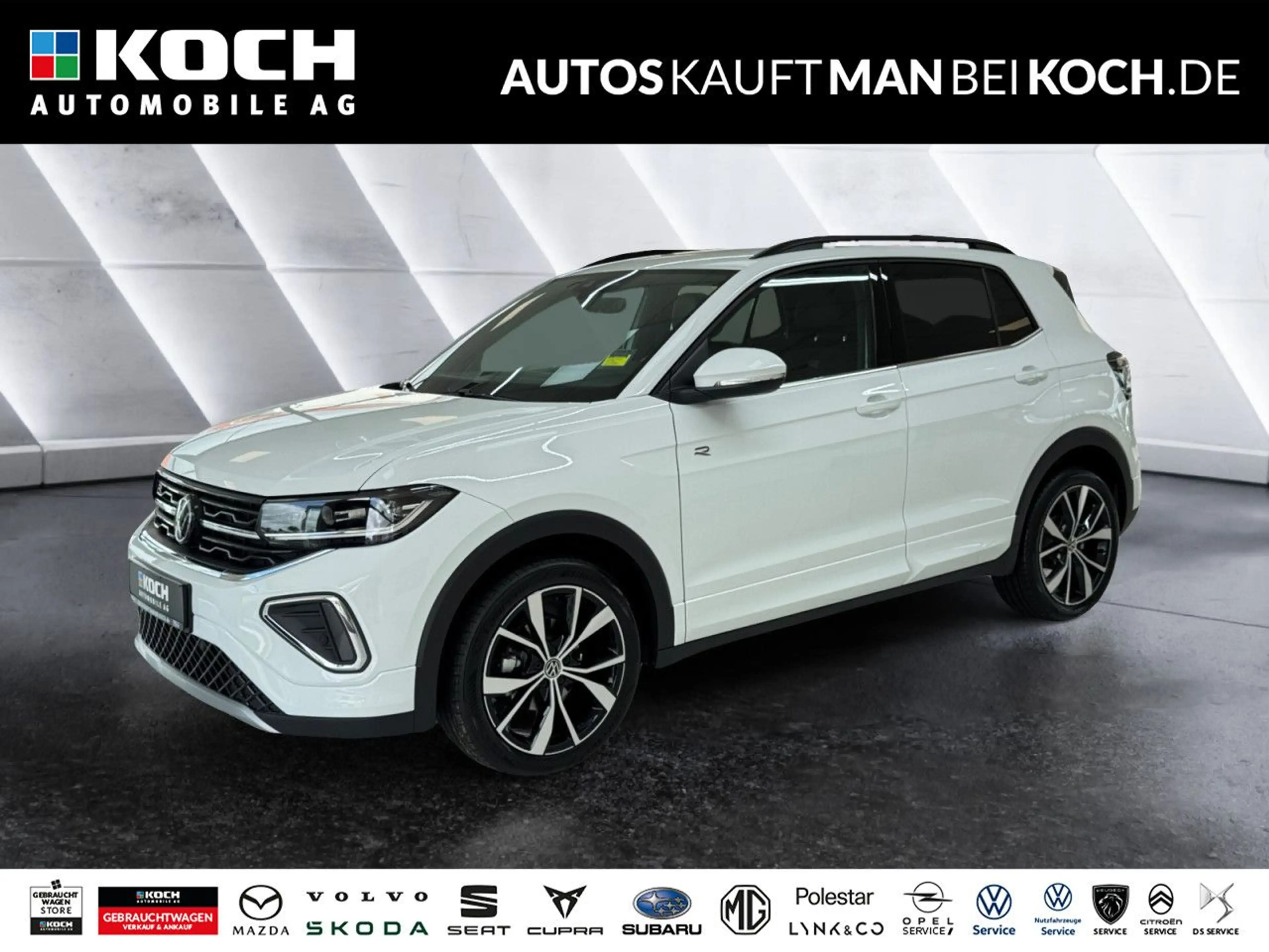 Volkswagen T-Cross 1.0 TSI DSG R-LINE AHK IQ LIGHT ALU18  ACC