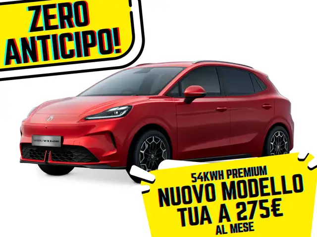 MG MG4 URBAN NEW 2026 54KWH ZERO ANTICIPO 275€ AL MESE
