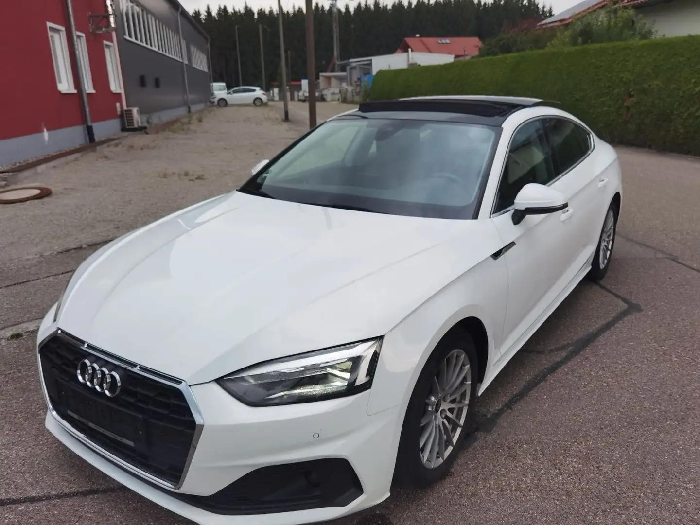 Audi A5 Sportback 40 TDI Weiß - 1