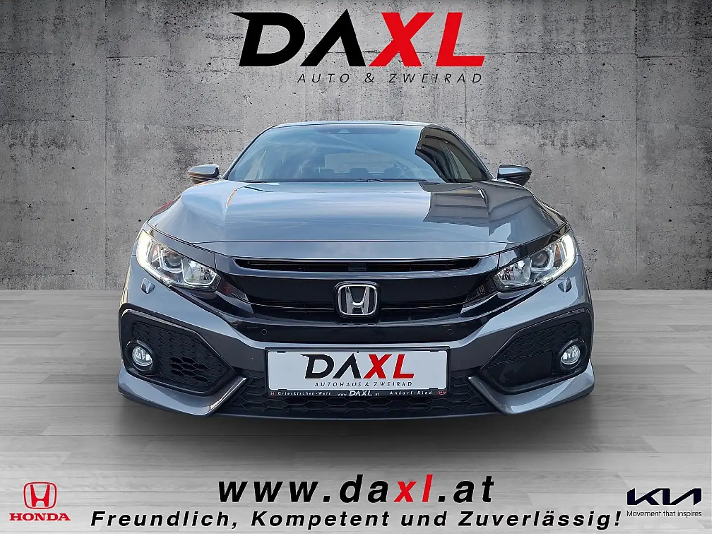 Honda Civic 1,0 VTEC Turbo Elegance Grau - 2