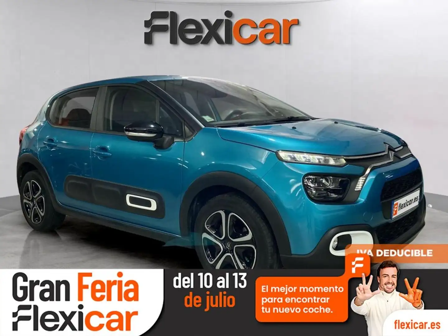 Citroen C3 1.2 PureTech S&S Feel Pack 83 Azul - 1