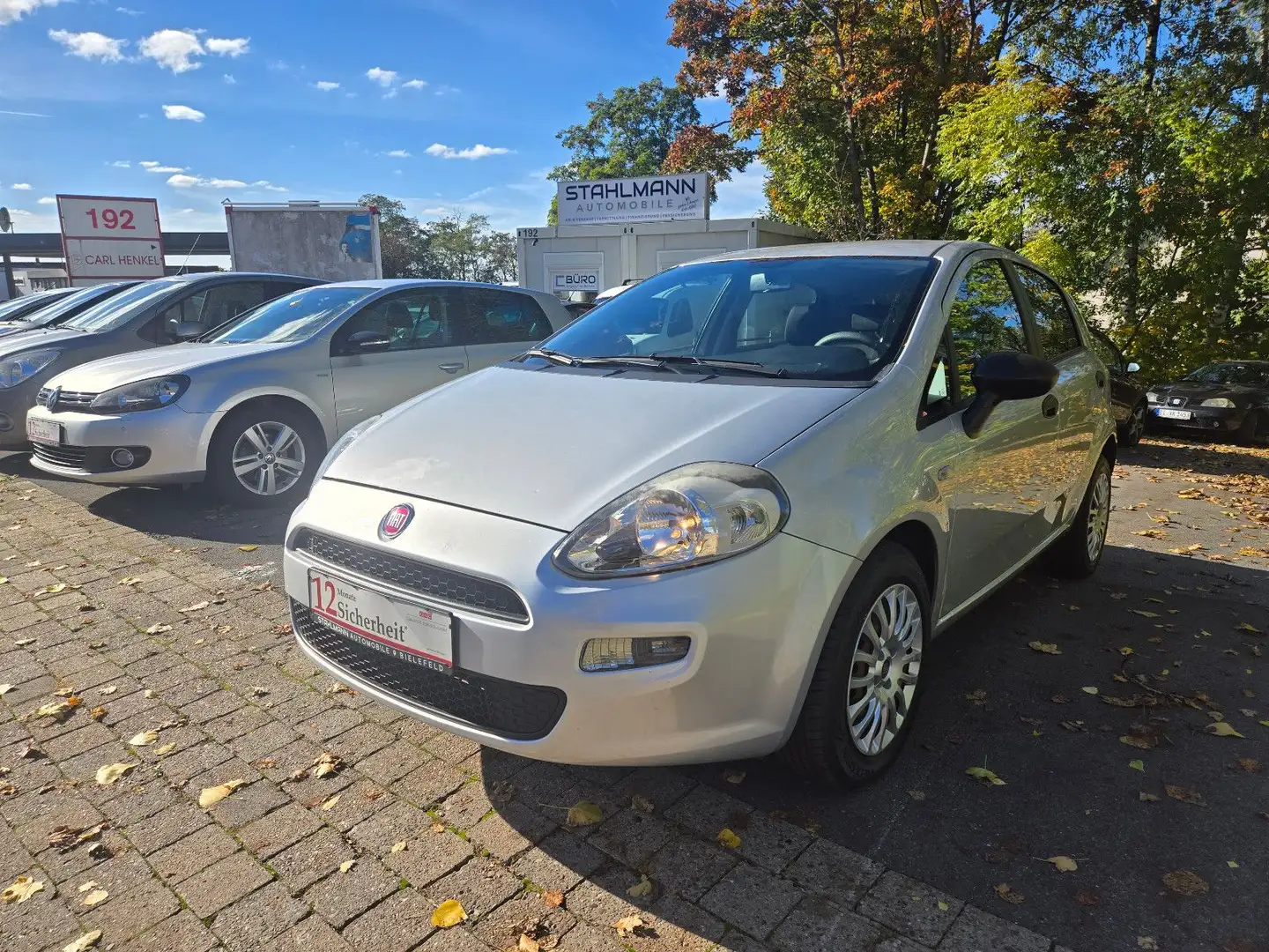 Fiat Punto Klima Wenig KM Alwetter Grau - 1