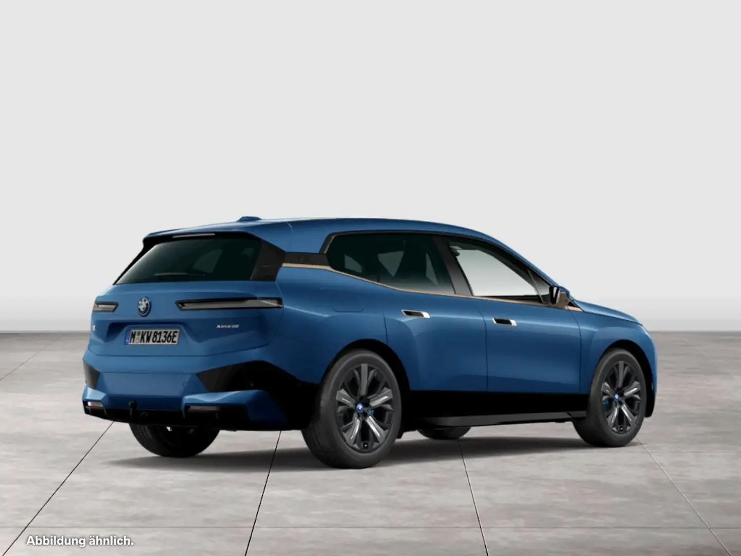 BMW iX xDrive50 M Sport HUD ACC AHK NAVI LED Laser Blau - 2