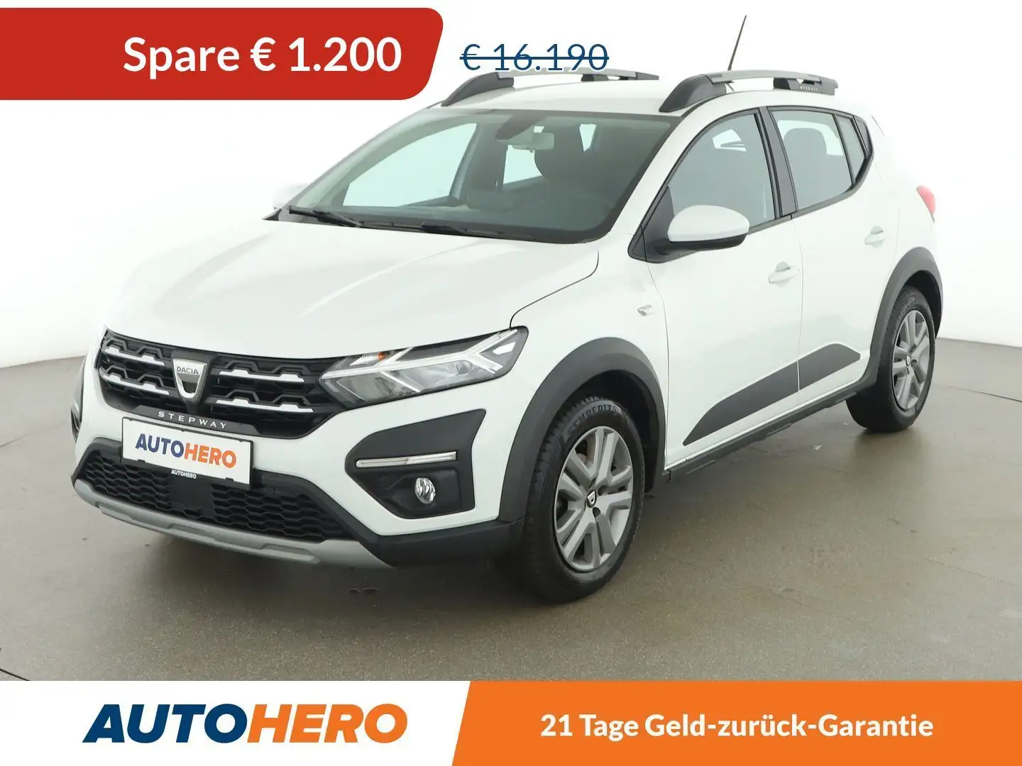 Dacia Sandero 1.0 TCe Stepway Comfort Weiß - 1