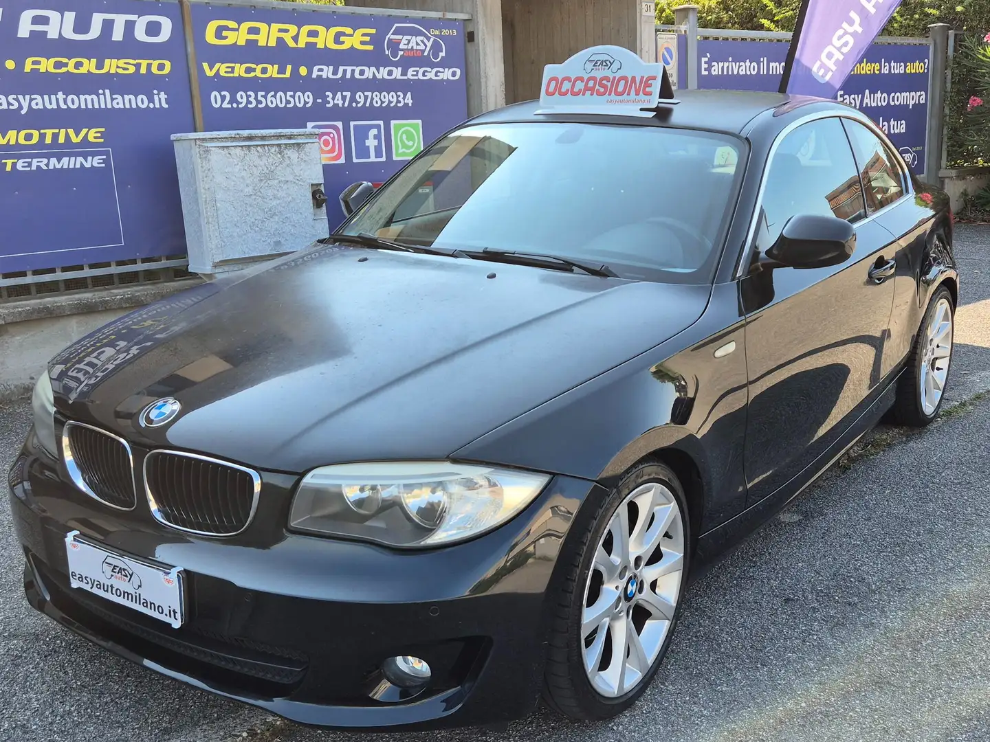 BMW 120 d Coupé Eletta Noir - 1
