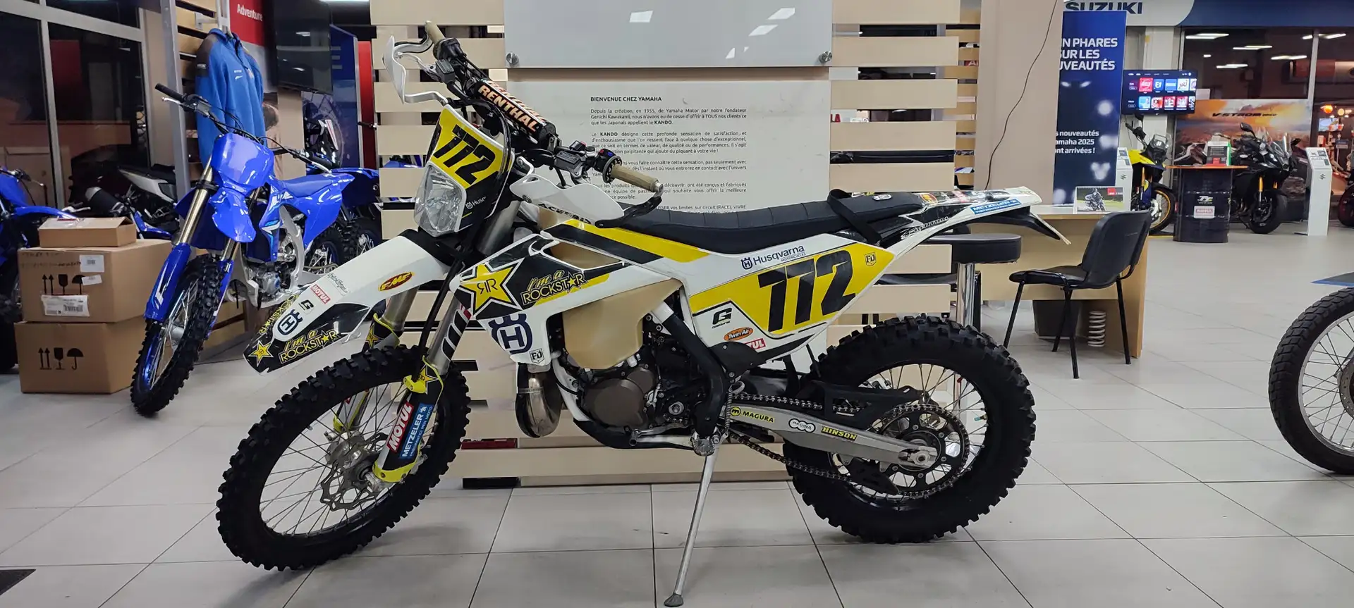 Husqvarna TE 300 Biały - 2