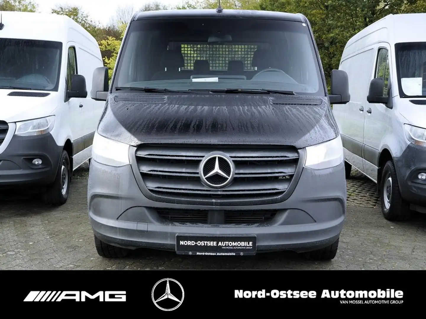 Mercedes-Benz Sprinter 314 PRITSCHE DOKA LEITERTRÄGER AHK 2,8t Noir - 2