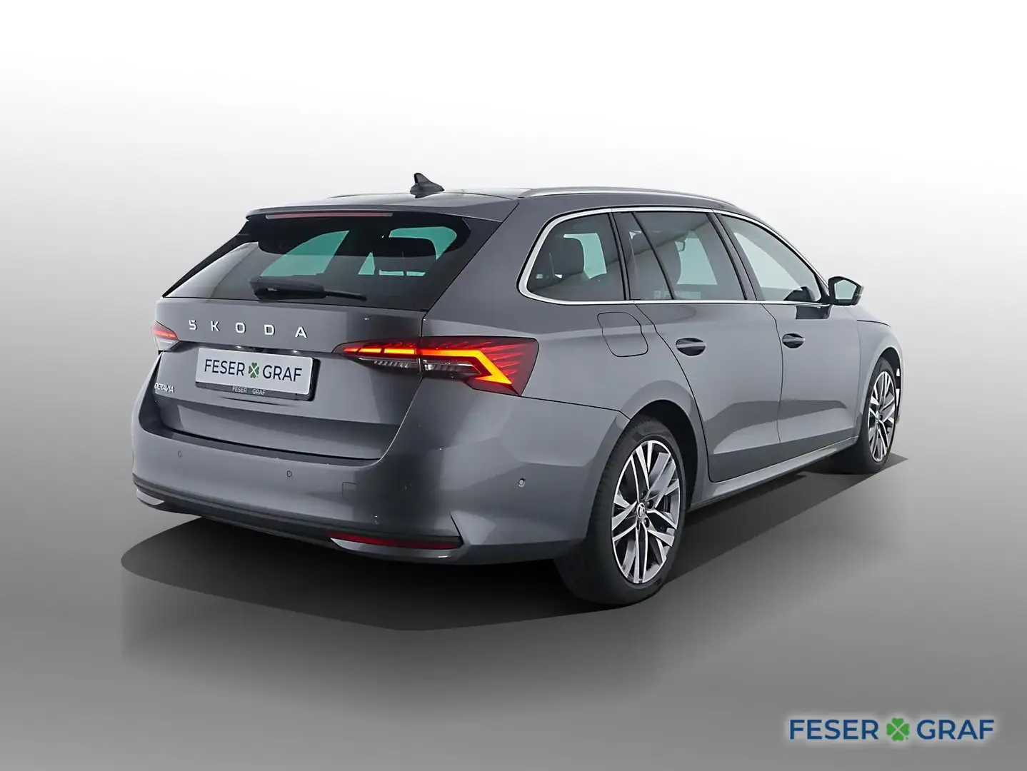 Skoda Octavia Combi 2.0 TDI Selection DSG Matrix/Pano Grau - 2