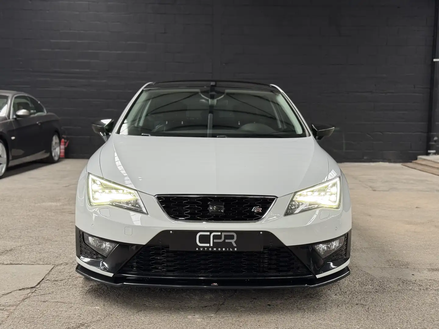 SEAT Leon 2.0 CR TDi FR * GPS * PANO * SONO * CRUISE * CLIM Blanc - 2