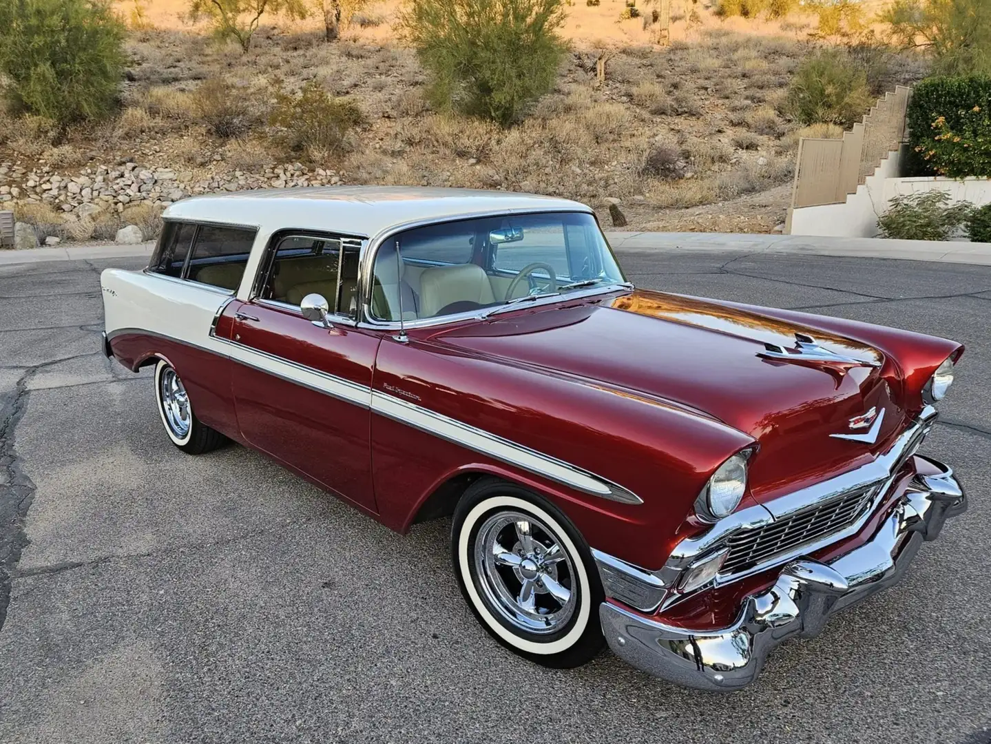 Chevrolet Bel Air Nomad Червоний - 1