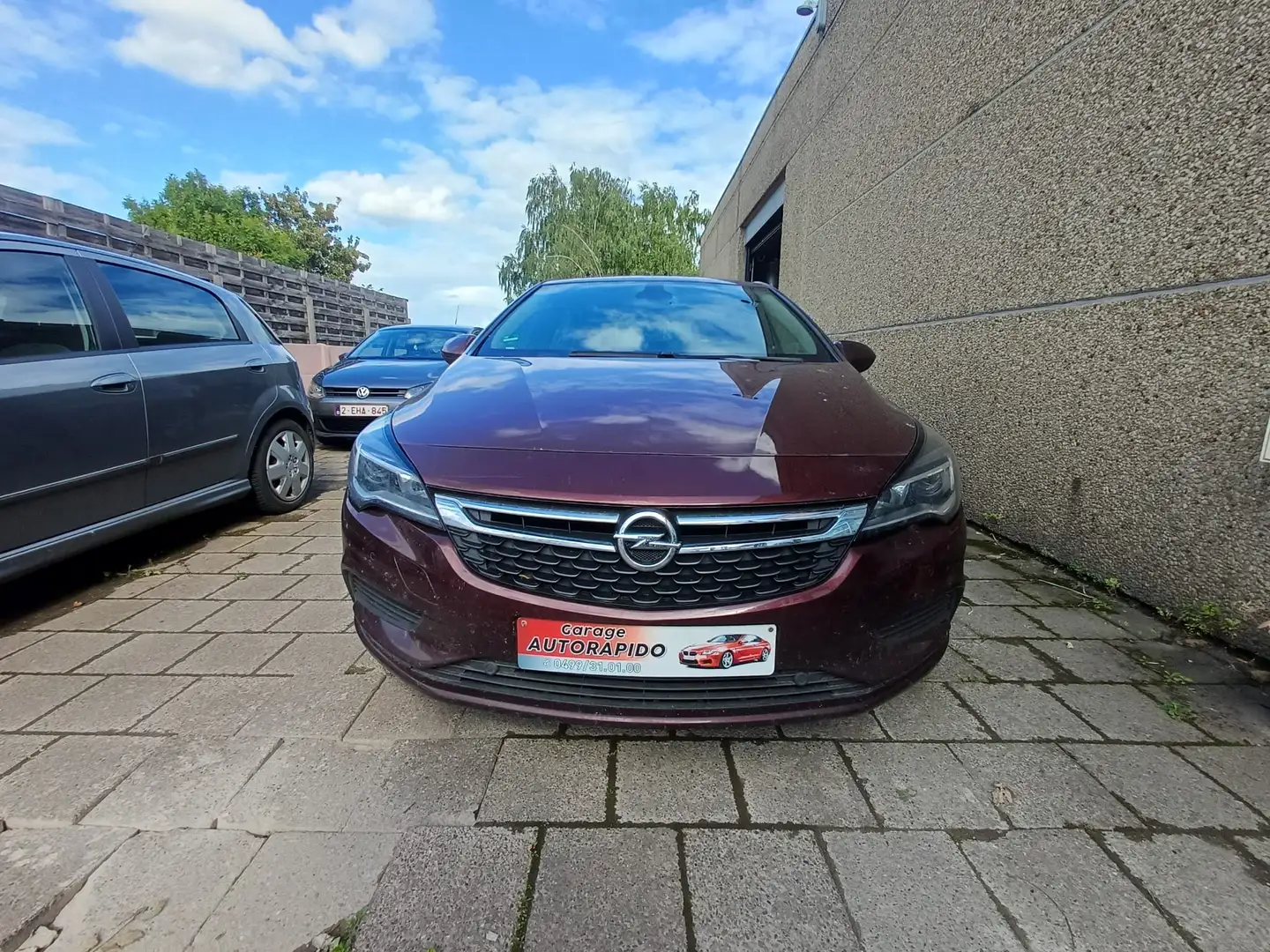 Opel Astra Astra 1.0 essence Rouge - 1
