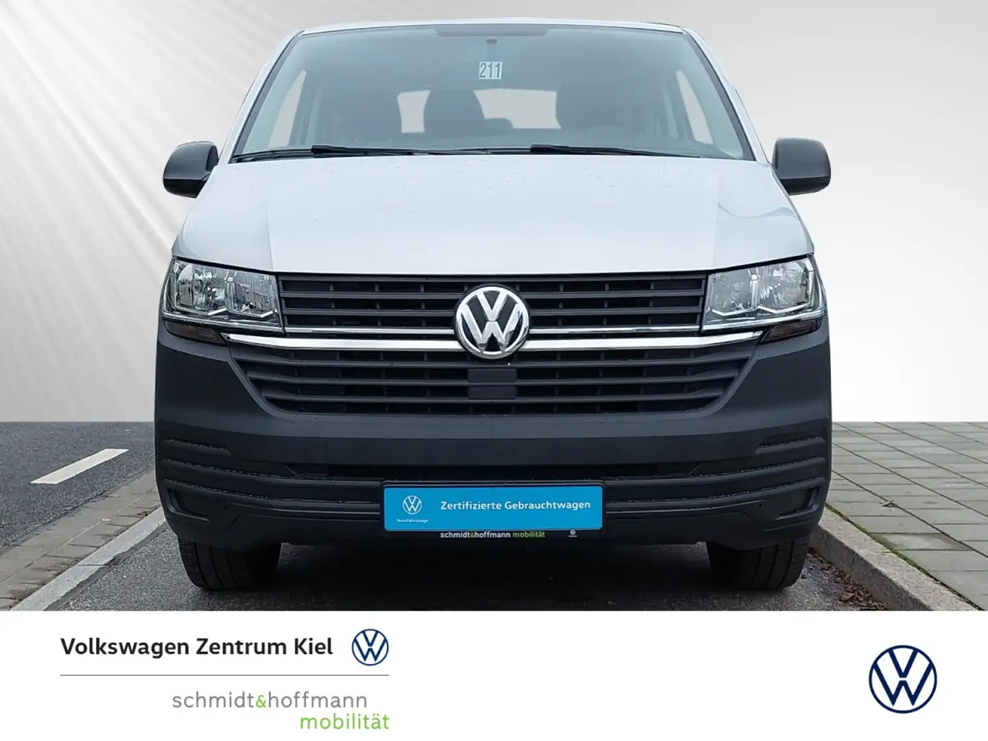 Volkswagen T6.1 Transporter Kombi 2.0 TDI PDC+AHK+HHC+KLIMA Klima Silber - 2