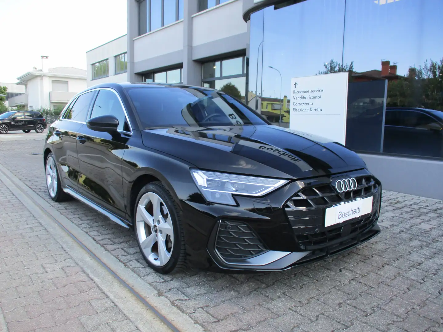 Audi A3 A3 Sportback 2.0 tdi S line edition 150cv s-tronic Nero - 2