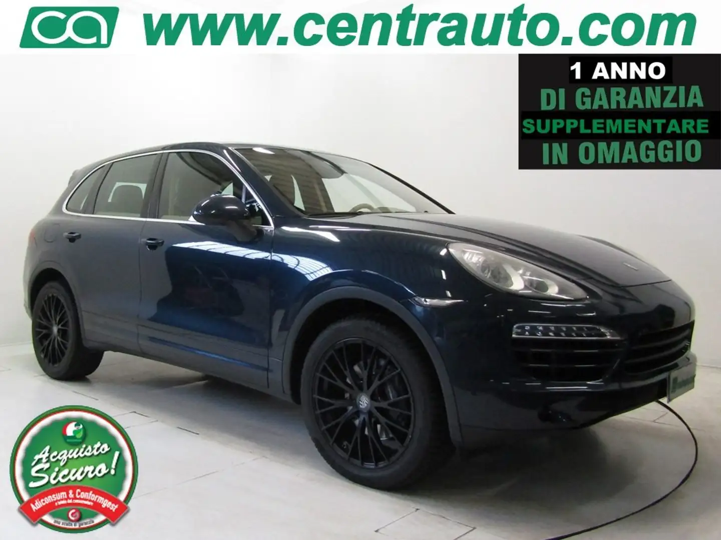 Porsche Cayenne 3.0 Diesel Aut. PELLE * Blue - 1