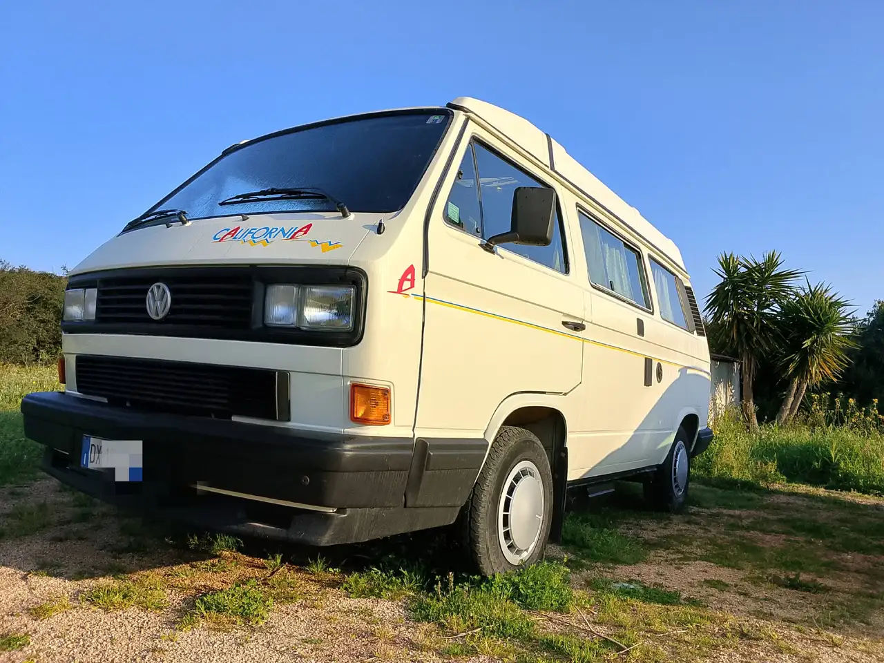 Volkswagen T3 Vanagon California 1990 1.6 TD tetto soffietto, foto 4