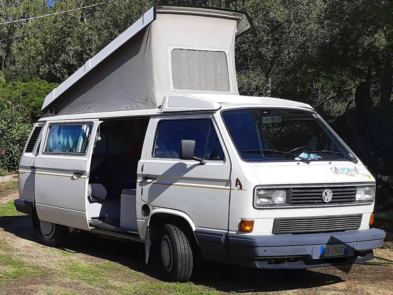 Volkswagen T3 Vanagon California 1990 1.6 TD tetto soffietto, foto 8