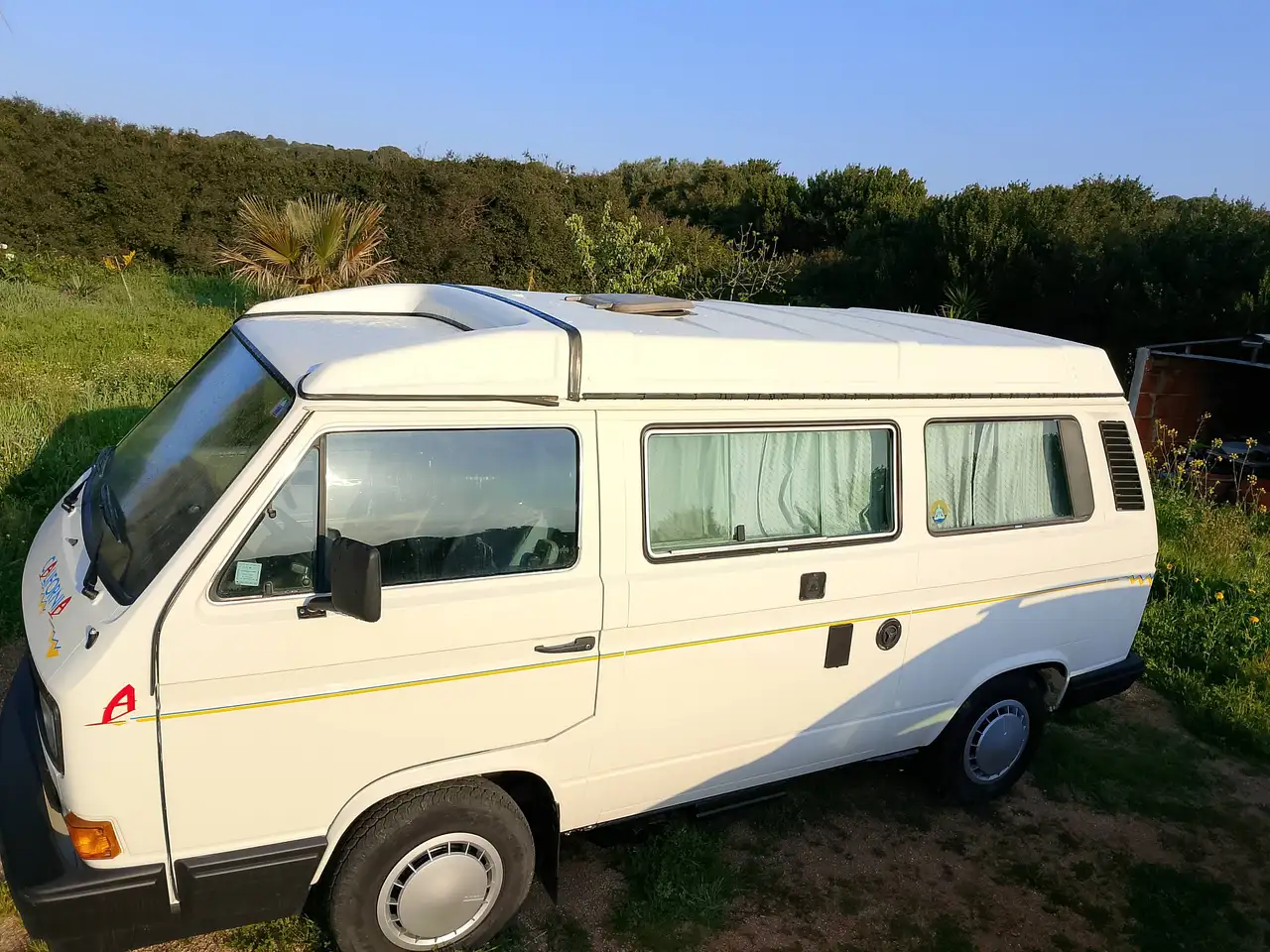Volkswagen T3 Vanagon California 1990 1.6 TD tetto soffietto, foto 5