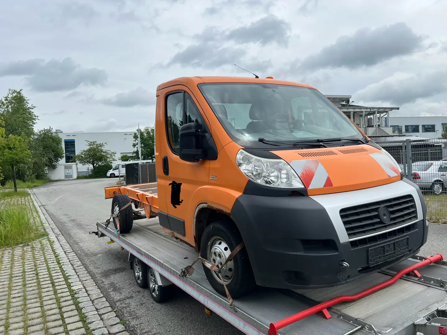 Fiat Ducato L1 250,Fahrgestell,Motorschaden Orange - 2