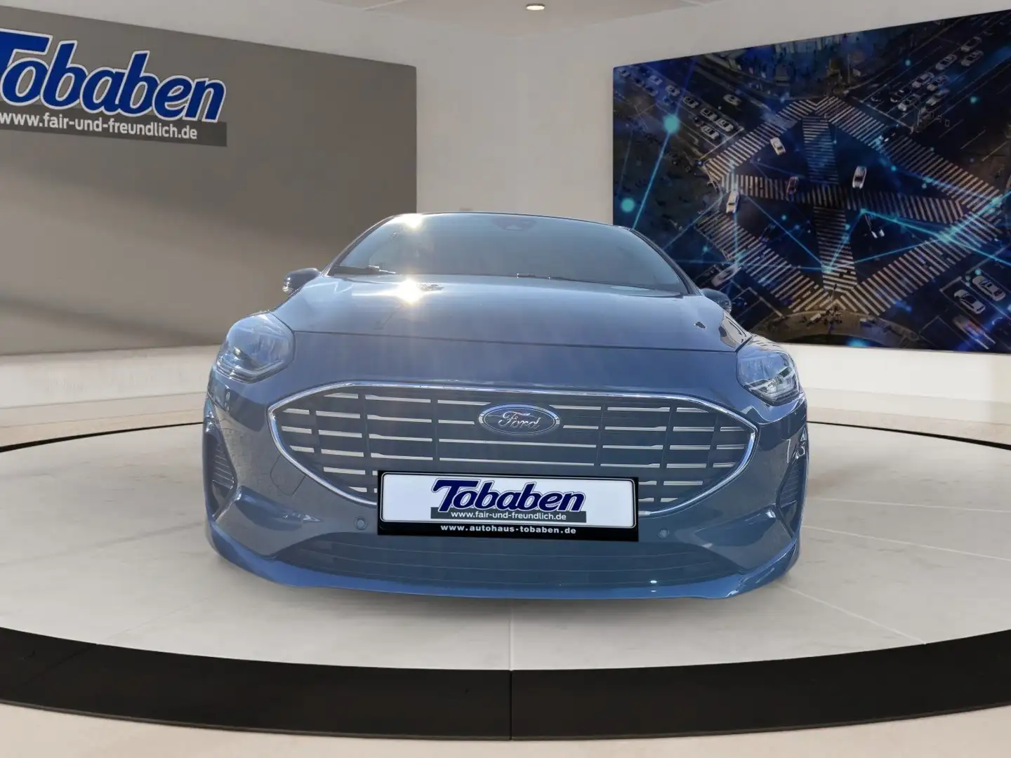 Ford Fiesta 1.1 Titanium LED+Shz.+Navi+Kamera Blauw - 1