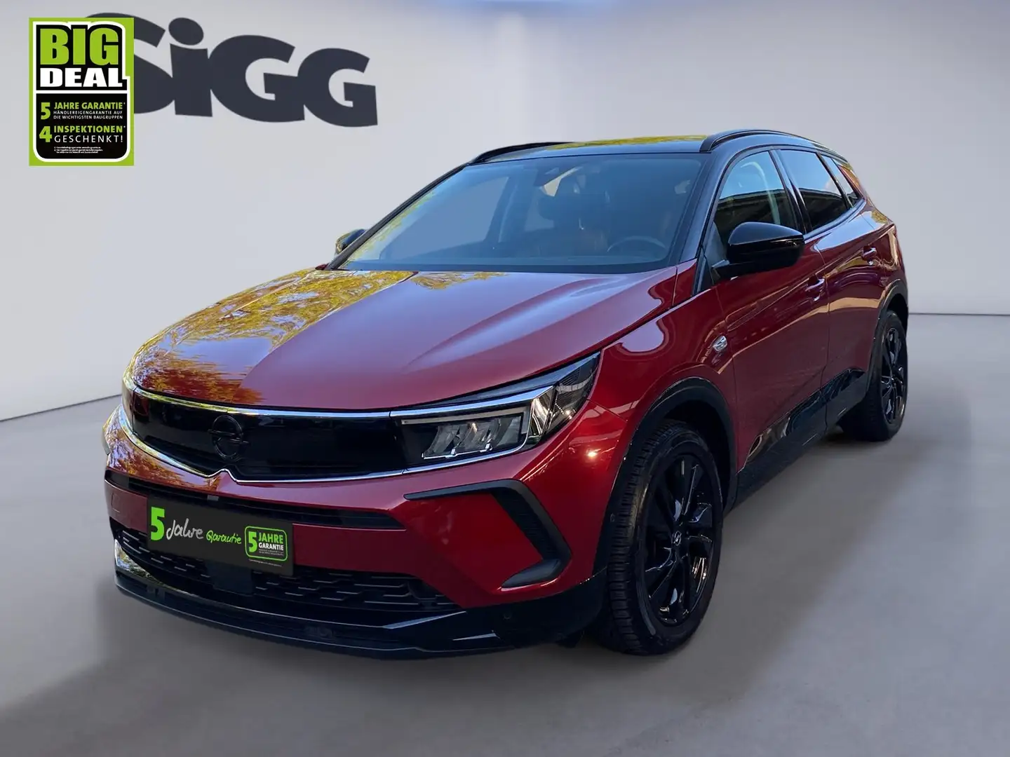 Opel Grandland 1.2 Turbo GS Line LED Licht Sitzheizung Rot - 2