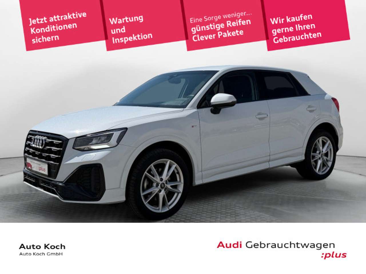 Audi Q2 — Audi Q2 40 TFSI q. S-Tronic S-Line,LED, AHK
