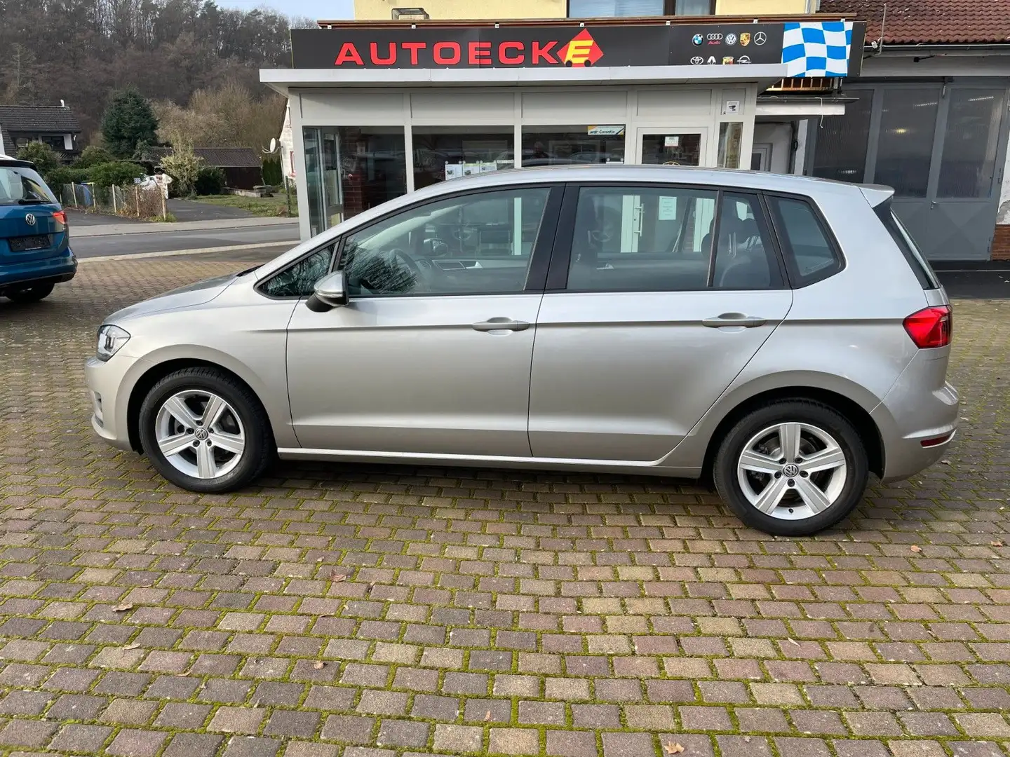 Volkswagen Golf Sportsvan 1,4TSI CD,Front Assist,Tempom,1.H Silber - 1