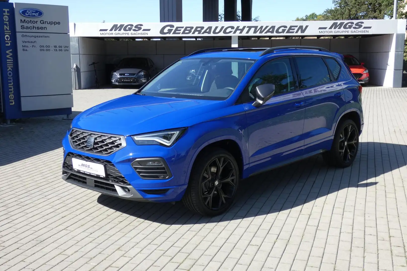 SEAT Ateca 1.5 TSI "FR" #DSG #LED #AHK #NAVI #PDC Blau - 2