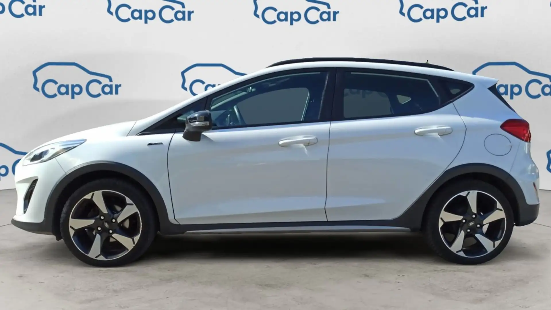 Ford Fiesta VI 1.0 EcoBoost 100 Active Blanc - 2
