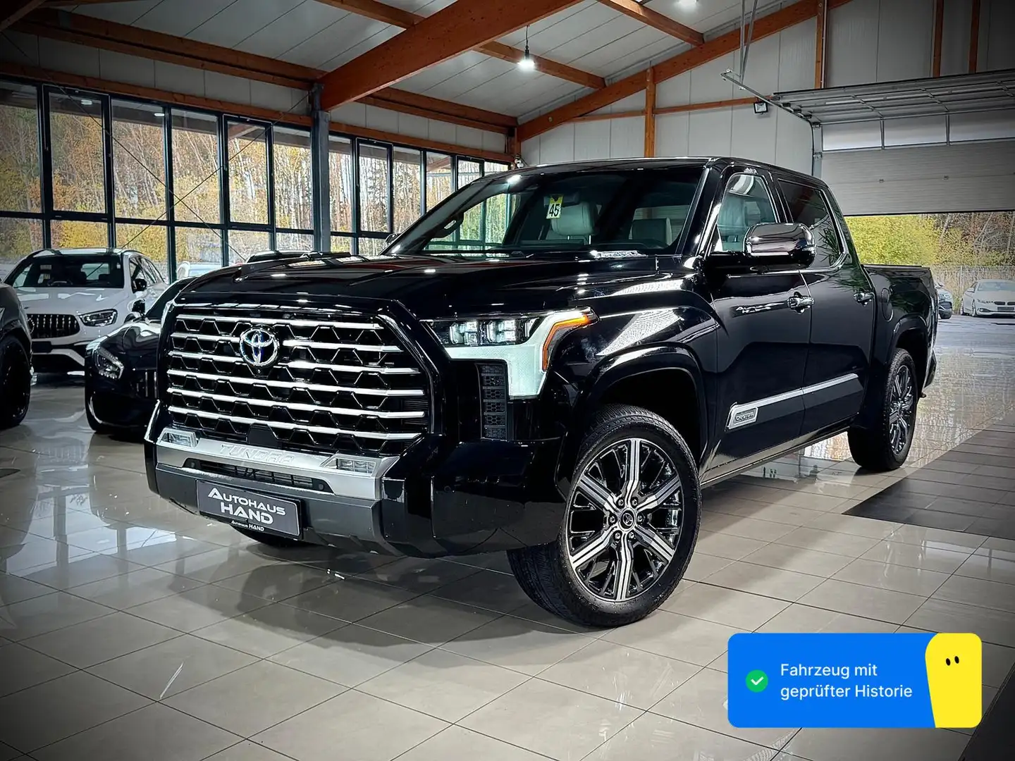 Toyota Tundra *Capstone*Pano*JBL*LED*Navi*E-Trittbretter Schwarz - 1