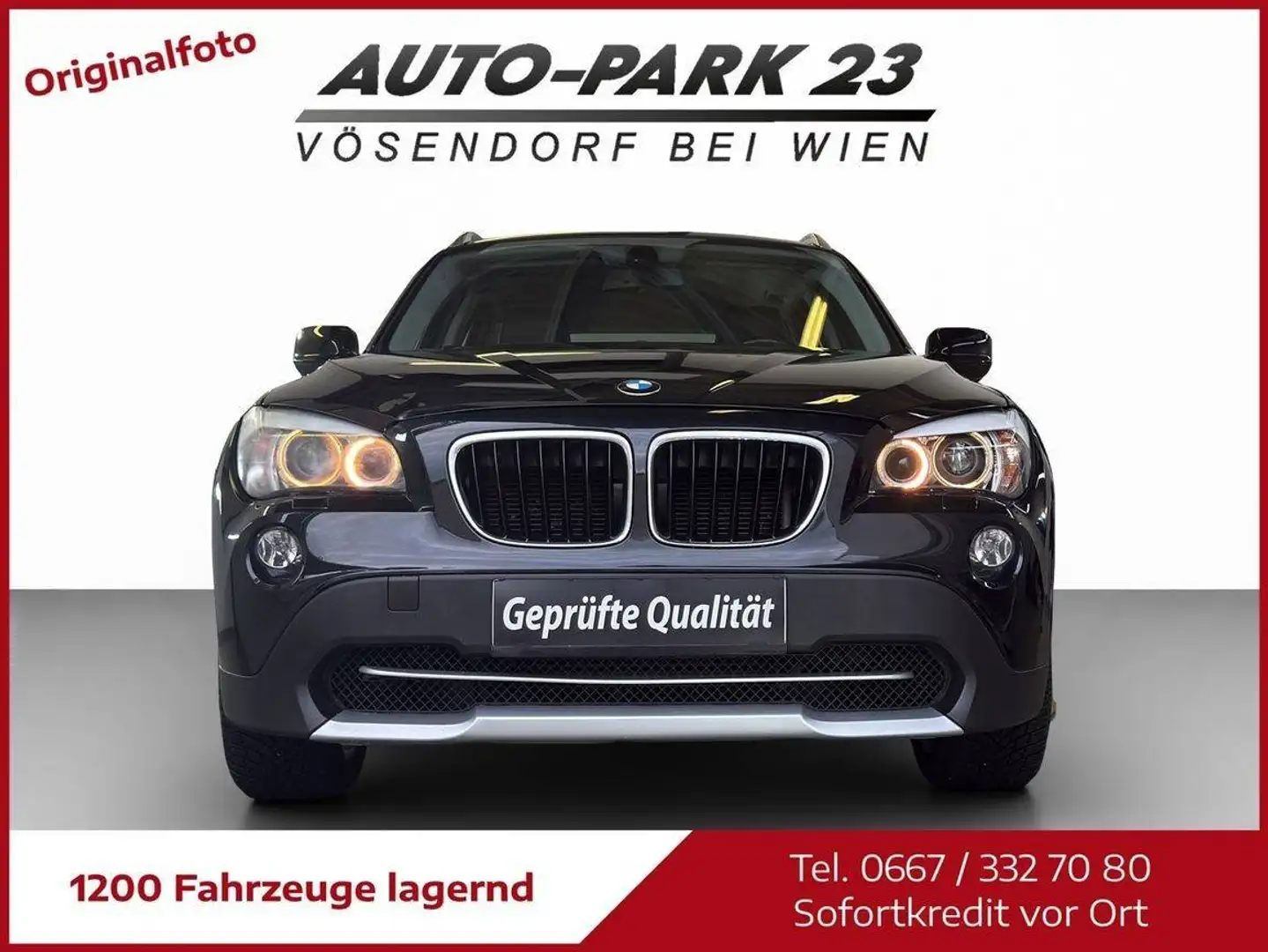 BMW X1 X1 DIESEL X-DRIVE143PS*NEUES-PICKERL6/2027*MOD2012 Schwarz - 2