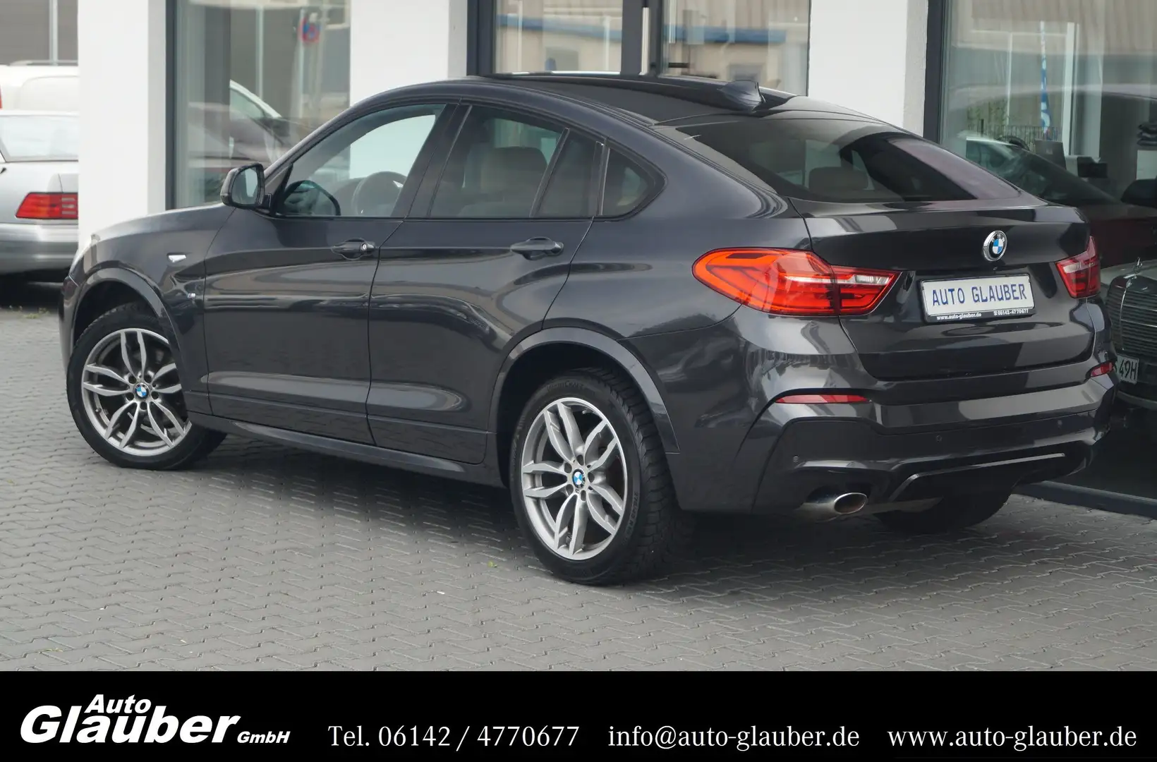 BMW X4 2.0dA xDrive M-Paket/Xenon/Leder/Navi/Kamera/2Hand Grau - 2