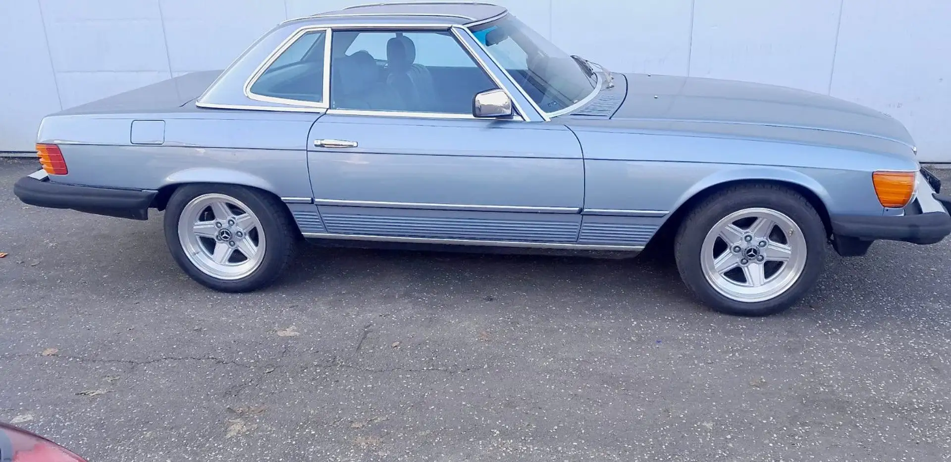 Mercedes-Benz 380 SL R107 | 1. Hd aus Texas | Ungeschweißt Blau - 2