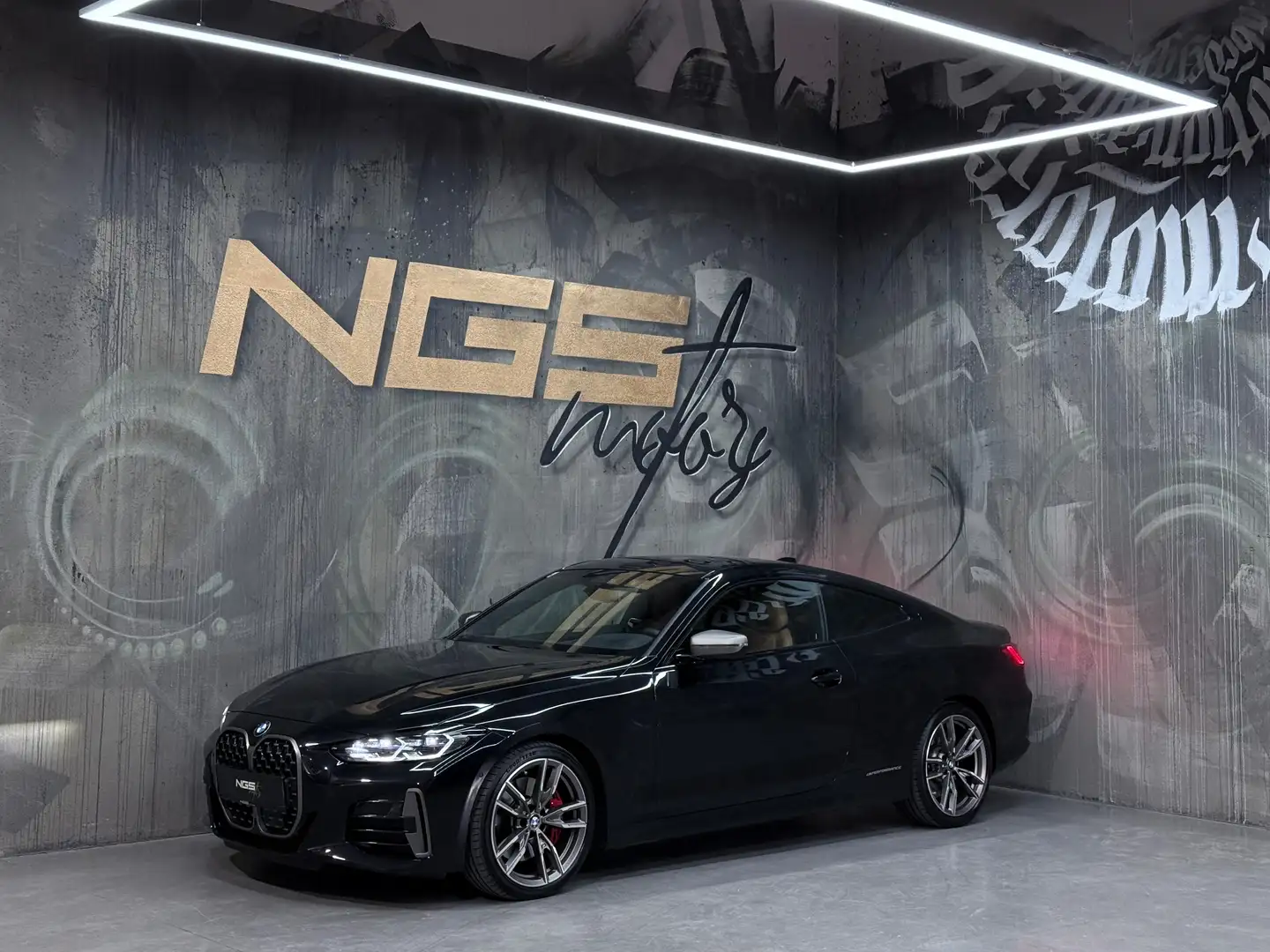 BMW 440 i xDrive Coupé LASER HEAD-UP M-SITZE 8-FACH H/K Schwarz - 2