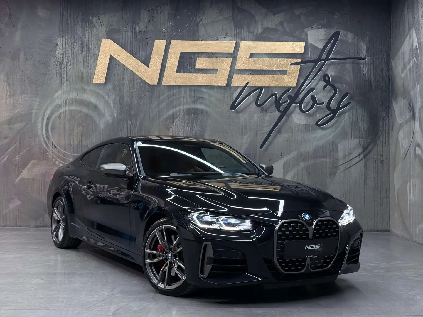 BMW 440 i xDrive Coupé -VERKAUFT-LASER HEAD-UP M-SITZE Schwarz - 1