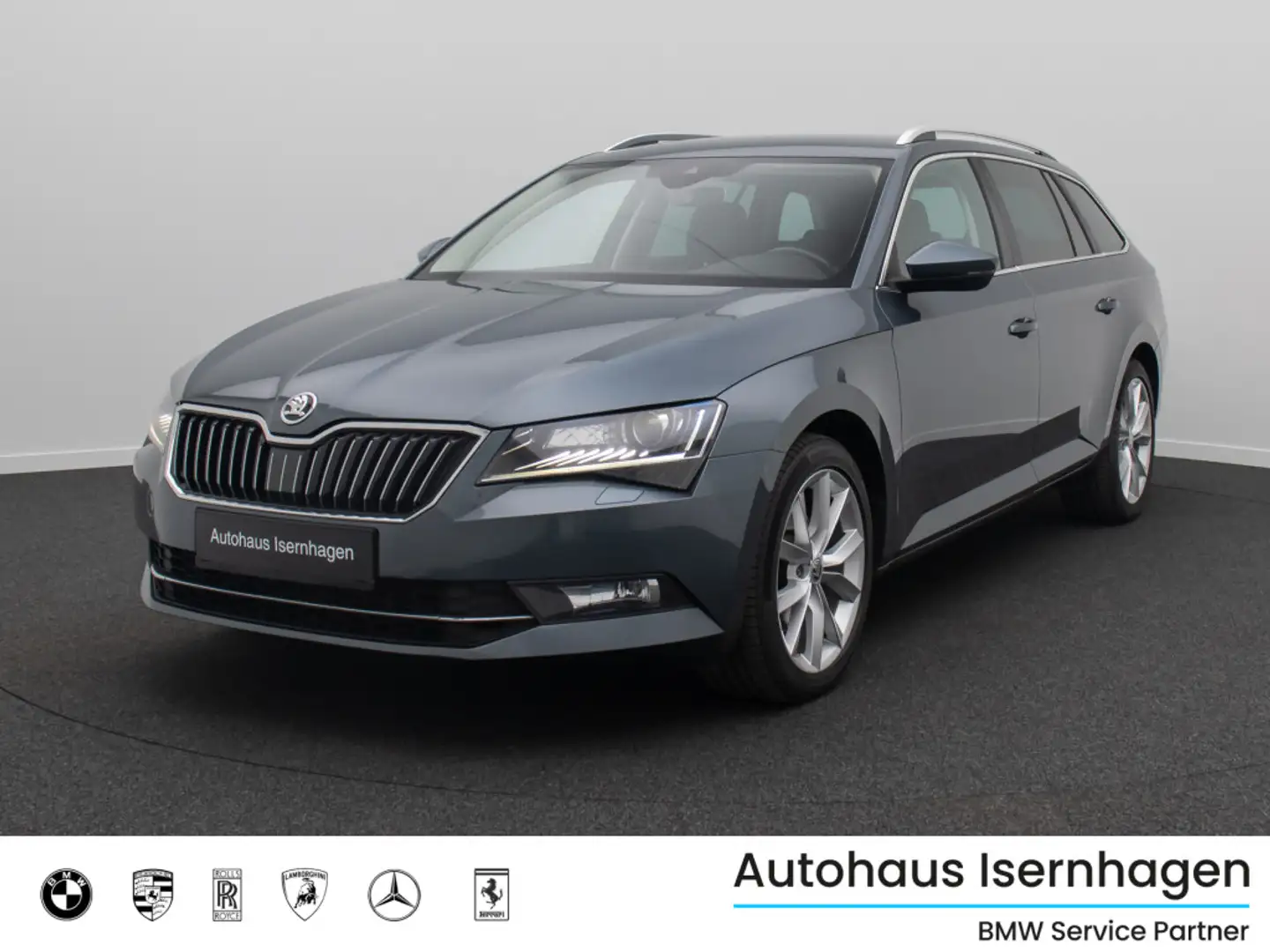 Skoda Superb Style BiXenon PDC Navi Touch FernlichtAss Szary - 1