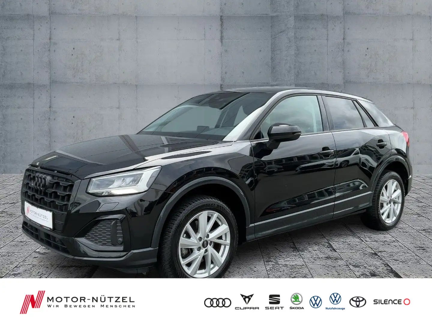 Audi Q2 35 TDI S-TR ADVANCED 5JG+LED+GRA+PDC+SHZ+APP Zwart - 1