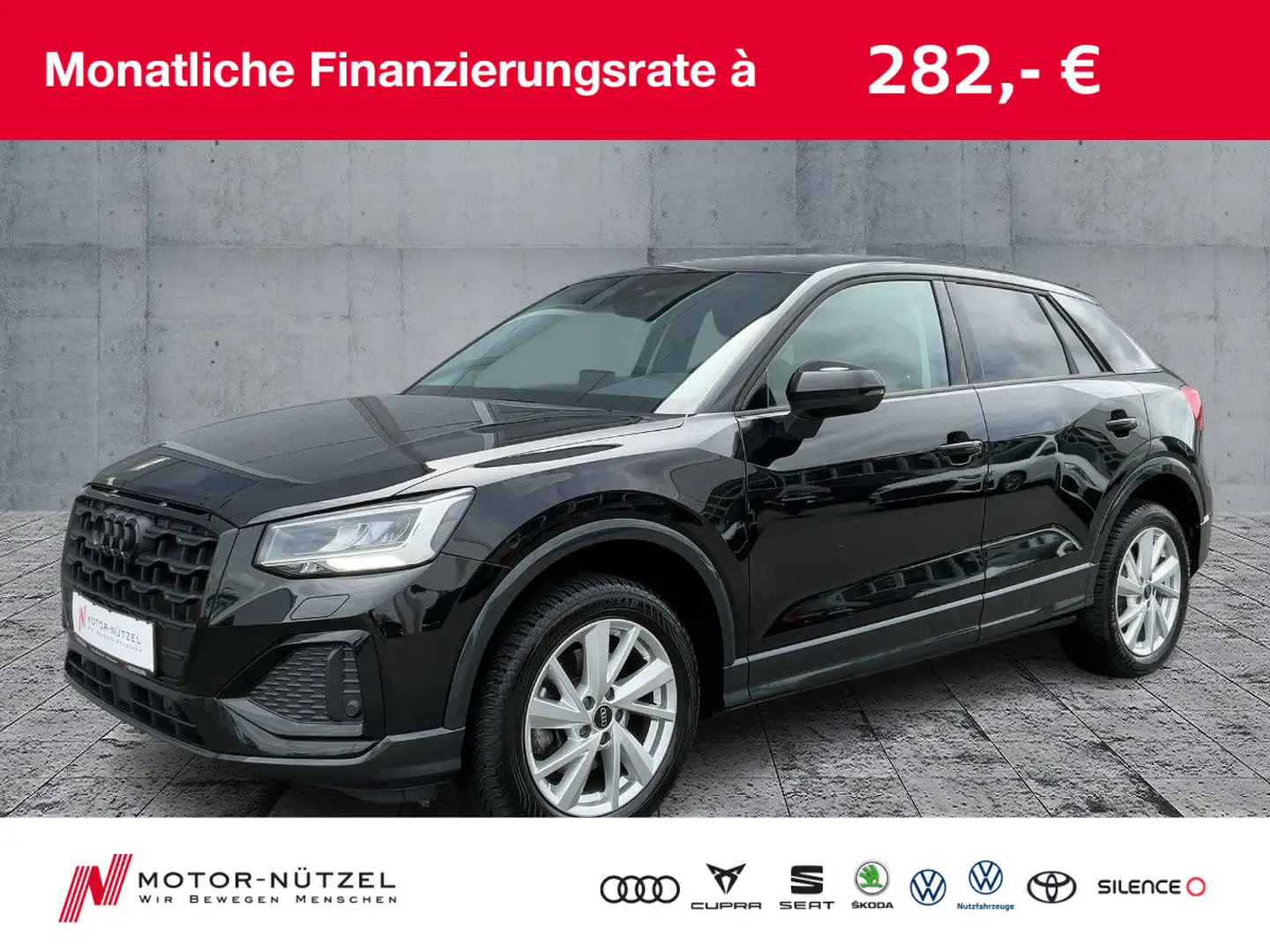 Audi Q2 35 TDI S-TR ADVANCED 5JG+LED+GRA+PDC+SHZ+APP Noir - 1