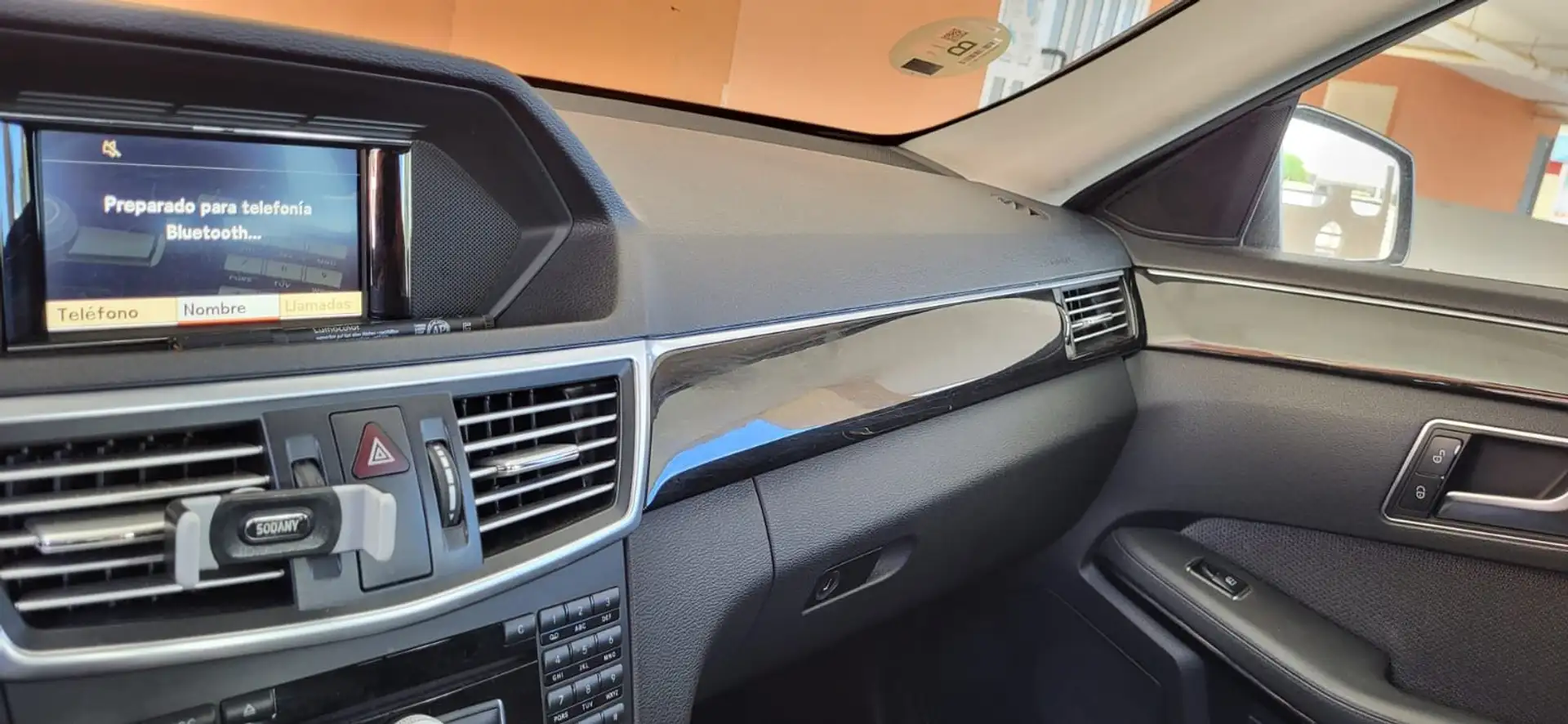 Mercedes-Benz E 220 E 220CDI BE Aut. Negro - 2
