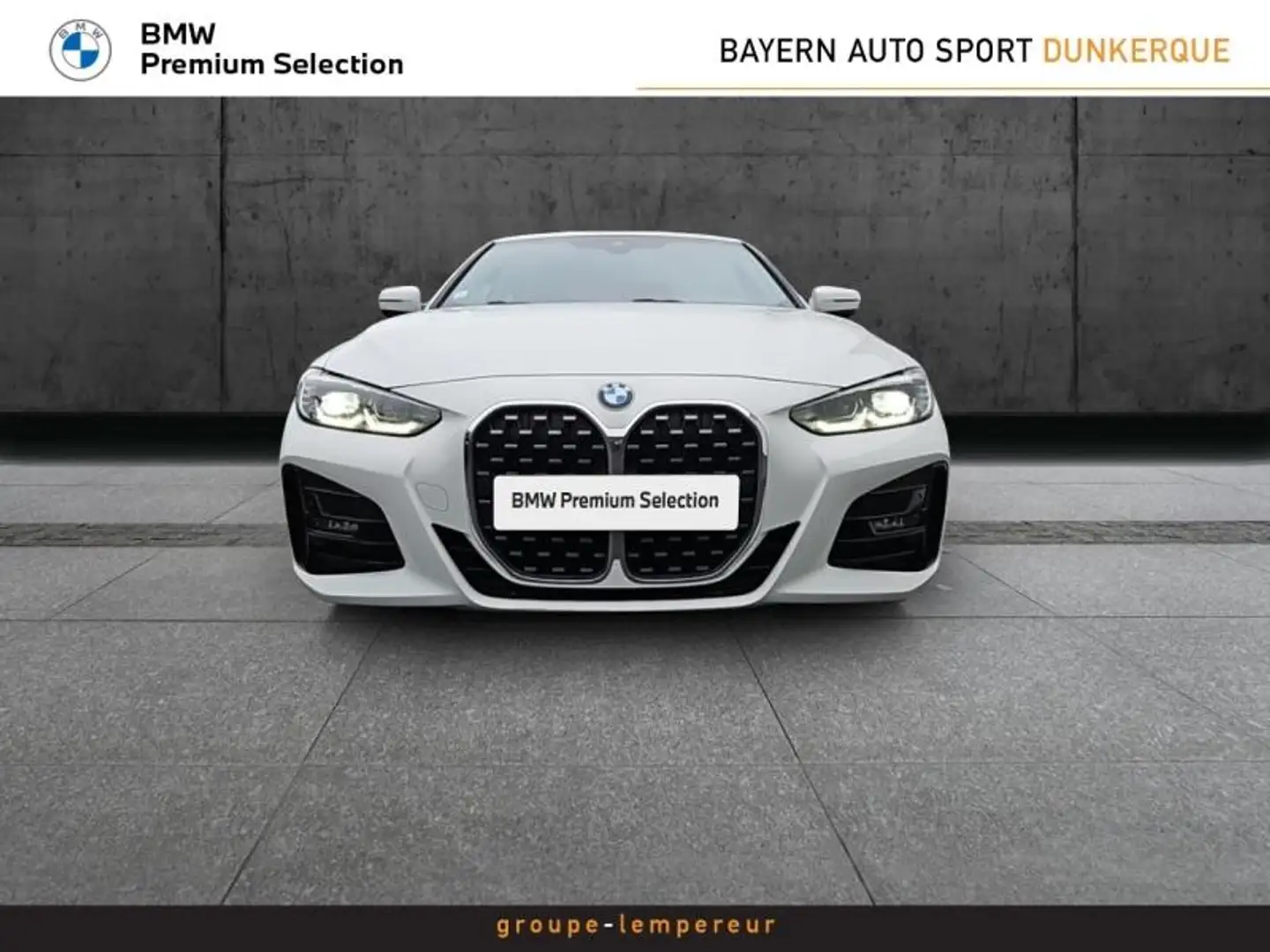 BMW 420 420dA 190ch M Sport Blanc - 2