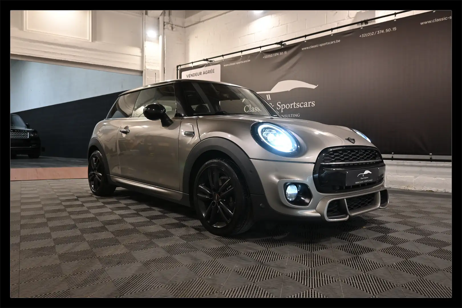 MINI Cooper D 1.5 D FACELIFT / LOOK JOHN COOPER WORKS / JCW !! Gris - 1