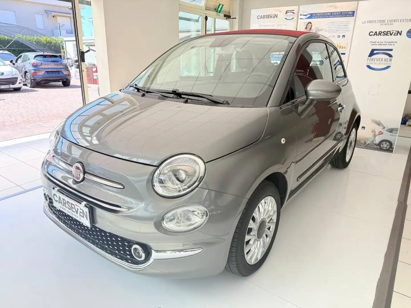 Fiat 500C 1.2 Lounge 69cv my20 Grau - 1