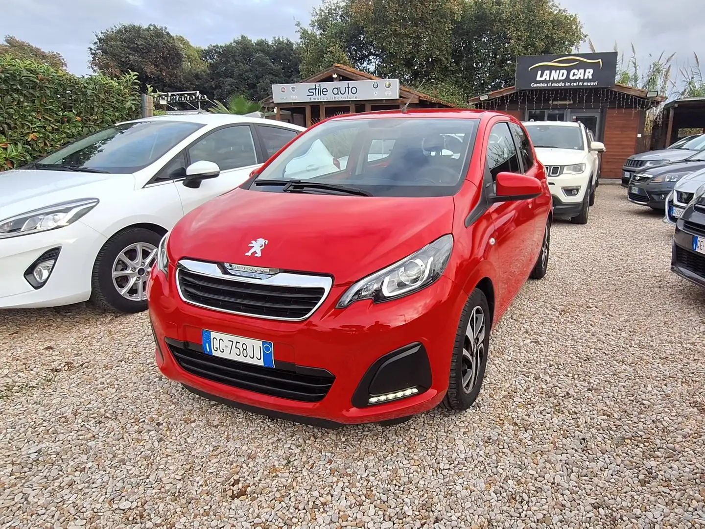 Peugeot 108 5p 1.0 vti Active s Rouge - 1