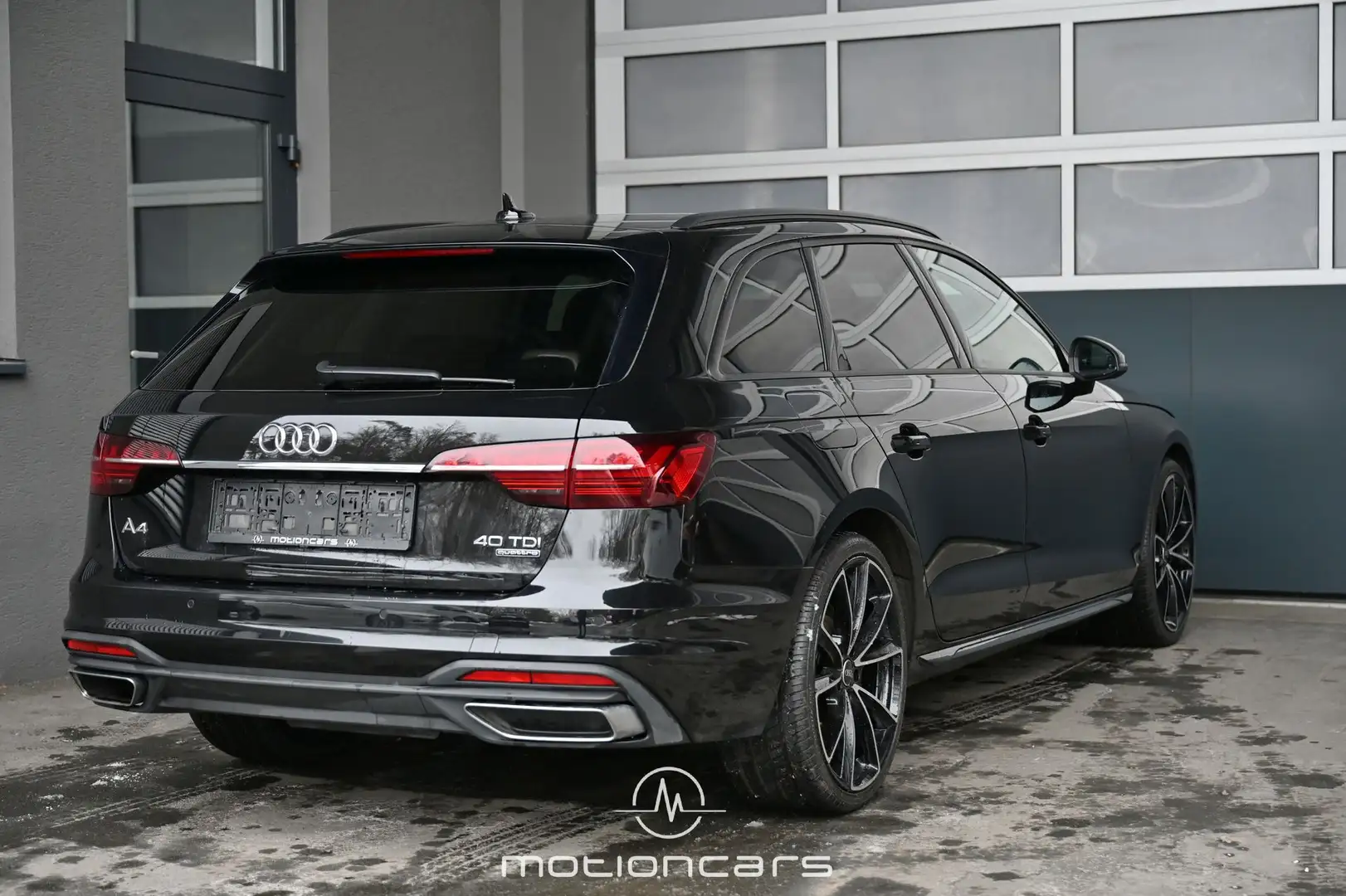 Audi A4 40 quattro 2.0 TDI S-tronic kombi Pickerl NEU Schwarz - 2