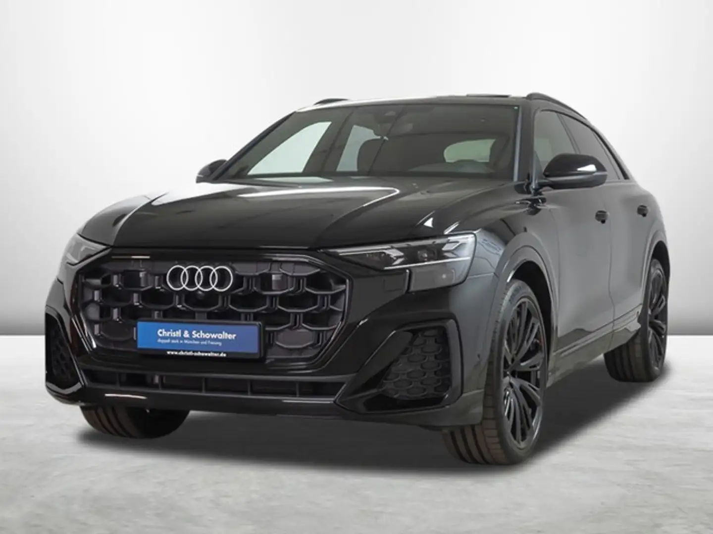 Audi Q8 50 TDI quat. S line LASER LUFTFED AHK 23ZOLL Schwarz - 2