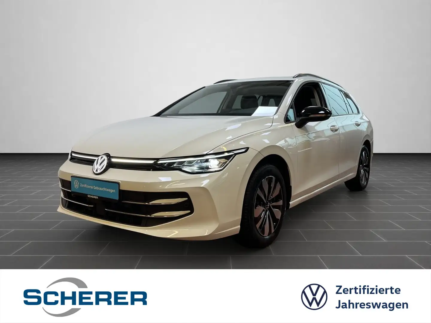 Volkswagen Golf Variant Golf VIII Variant 1.5 TSI Goal LED+ NAVI AHK RFK Weiß - 1